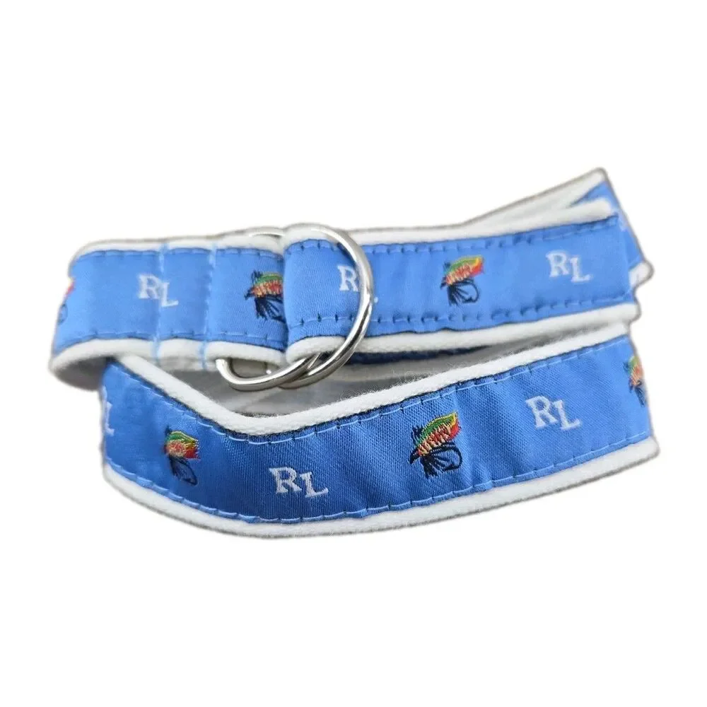 Ralph Lauren Kid's Ribbon Belt Baby Blue Fly Fishing Lure Baby/Toddler